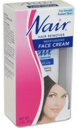 Nair Moisturizing Face Cream Hair Remover - 2 oz