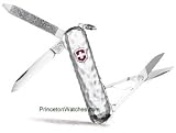 Victorinox Swiss Army Classic Pocket Knife (Sterling-Hammered Pattern)