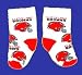Cleveland Browns Baby Socks Infant