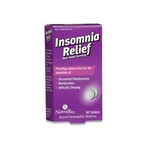 NatraBio Insomnia Relief Tablets 60 ea