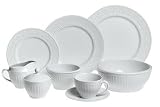 PTS America Coventry Parenthnon 45-Piece Dinnerware set, Service for 8
