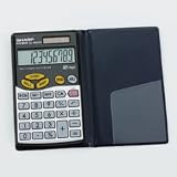 SHARP ELECTRONICS CORP. / SHREL480SRB / EL-480SRB Business/Handheld Calculator, 10-Digit LCD / Sold as 1 EA