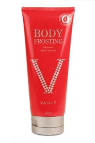 Vani-T Body Frosting Organic Body Creme 200ml - Used by A-List Celebs inc Cheryl Cole, Kylie & Danni Minogue, Jennifer Aniston & more Vani-T Body Frosting Organic Body Creme 200ml - Used by A-List Celebs inc Cheryl Cole, Kylie & Danni Minogue, Jennifer Aniston & more