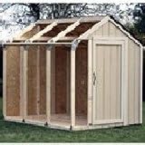 2x4basics - Shed Kit, Peak Roof