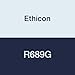 Ethicon R689G MERSILENE Polyester Fiber Non-Absorbable Suture for P-1 Needle, Single Armed, 18" Length, 1 Strands, 6-0 Size, White (Pack of 12)