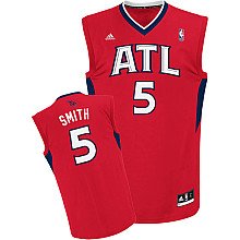 Adidas Atlanta Hawks Josh Smith Youth (Sizes 8-20) Revolution 30 Replica Alternate Jersey Large