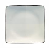Lenox Blue Frost Platinum Banded Ivory China Square Accent Plate