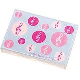 Music Eraser - Pink Polka Dots