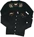 Lucky 13 Doll's LAST MEAL Womens Black Cardigan Sweater