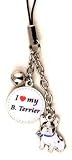 Boston Terrier Dog Cell Phone Charm