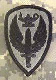 Aviation Logistics School ACU Patch - Foliage Green