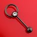 Erotic C.Z. Barbell With Knocker