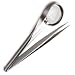 Personal Health Care : Rubis Stainless Steel Point Tweezer with attached Magnifyer