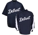 Detroit Tigers Convertible Cool Base Gamer Jacket by Majestic