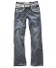 Vanilla Star Girls Lurex Chain and Crown Embroidered Jean