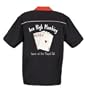 Ace High Plumbing Bowling Shirt Black & Red Swingmaster