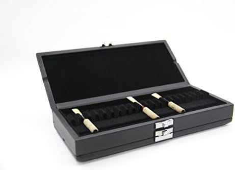 Reed123 Leather Cover Oboe Reed Case for 40 Reeds