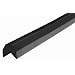 Independent Warehouse 60-6810-3 Knuffi Type AA Polyurethane Foam Corner Bumper Guard, 196-3/4" Length x 1-1/2" Width x 1-1/2" Height, Black