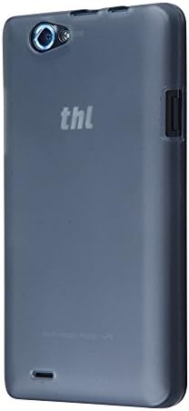 Gray Silicone Case Soft TPU Skin Cover for THL 5000 T5000 5"