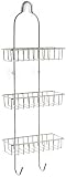 Polder Wire Shower Caddy, Stainless Steel