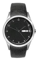 Calvin Klein Watches, CK BOLD Men LEATH BLK PO BLK K2221102, Mens Watches, Mens Calvin Klein Watches