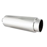DC Sport EX-5012 Stainless Steel Round Muffler and Exhaust Tip by DC Sports