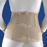 FLA 31-560700 SOFT FORM LUMBAR SACRAL SUPPORT 11 WITH CONTOURED RIGID STAYS XTRA LARGE