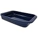 Chantal Ceramic 3-1/4 Quart/9x13 Rectangular Baker, Glossy Cobalt Blue
