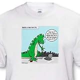 Rich Diesslins Funny General - Editorial Cartoons - 9-11 Godzilla - T-Shirts