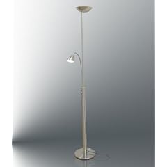 Stehleuchte, Deckenfluter mit LED Leseleuchte, LUA 10071