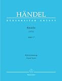 Rinaldo Hwv 7a - Oper in 3 Akten - Klavierauszug - 