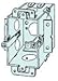 Appleton 384-OW Switch Box, Old Work Bracket, 1-Gang, Drawn, Metallic