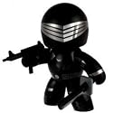G.I. JOE Series 1 Mighty Muggs Figure Snake Eyes