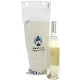 Wine Diaper Reusable Padded Absorbent Bag, Eco-Friendly Travel Accessory, Set of 3