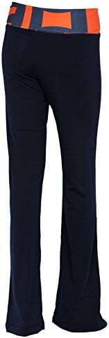 Detroit Tigers - Flip Down Waistband Logo Juniors Yoga Pants - X-Large