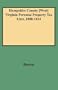 Hampshire County [West] Virginia Personal Property Tax Lists, 1800-1814