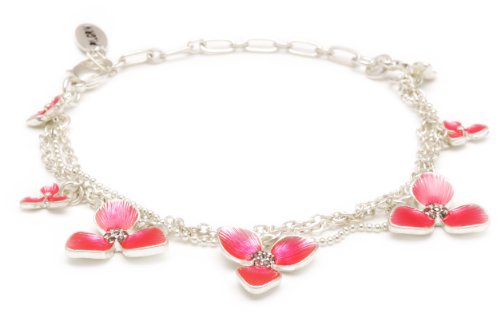 Pilgrim Damen-Armband aus der Serie Florette Versilbert Korallen 165 cm 20122-6702 Preisvergleich