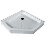 Vigo Industries VG06069WHT36 Neo Angle Shower Base, White