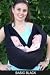 Baby K'tan Black Baby Carrier - M