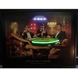 Four of a Kind Hollywood Stars Neon and LED Sign by Neonetics (green) (24