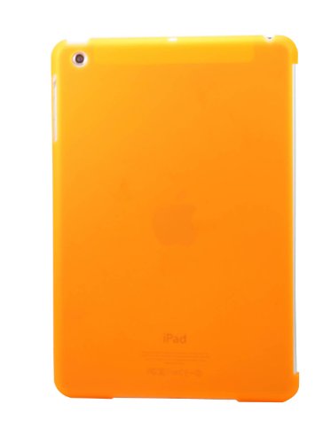 i-Case【全6色】iPad mini用 ソフトケース アップル アイパッド ミニ ソフトケース スマートカバー対応 Soft Case for iPad mini (オレンジ)