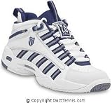 K-Swiss Women's Ultrascendor-Mid (White/Navy), Available in sizes 5 thru 11