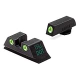 Meprolight Tru – Dot ML – 10224 Fixed Front / Rear Sights for Glock 9 .357 .40 & .45 GAP cal.