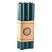 St Eval Rustic Dinner Candle Gift Pack – Woodland Green x 6