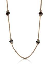 Anne Klein "Bright Idea" Gold-Tone and Multi-Strand Necklace, 42"