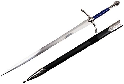 LOTR 40" A Hobbit Crusader Medieval Crusader Sword of the Gandalf Glamdring The White Wizard