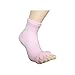 Bcurb Comfy Toes Foot Alignment Socks Five Toe Separator Socks Toe Spacer Stretch Tendon Feet Pain Relieve Relaxing Comfort.