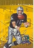 Jeff Hostetler, Oakland Raiders, 1997 Playoff First and Ten Autographed Card