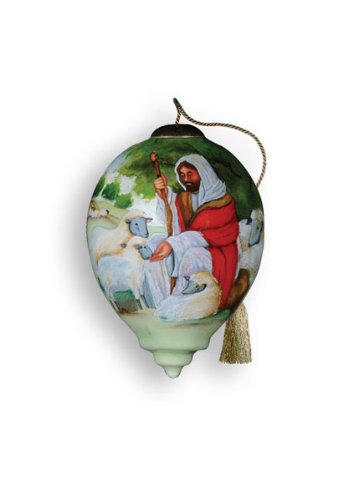 Ne’Qwa Art I Am With You – Glass Ornament Hand-Painted Reverse Painting Distinctive 381-NEQ
