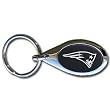 New England Patriots Black Oval Key Chain - NFL Football Fan Shop Sports Team Merchandise